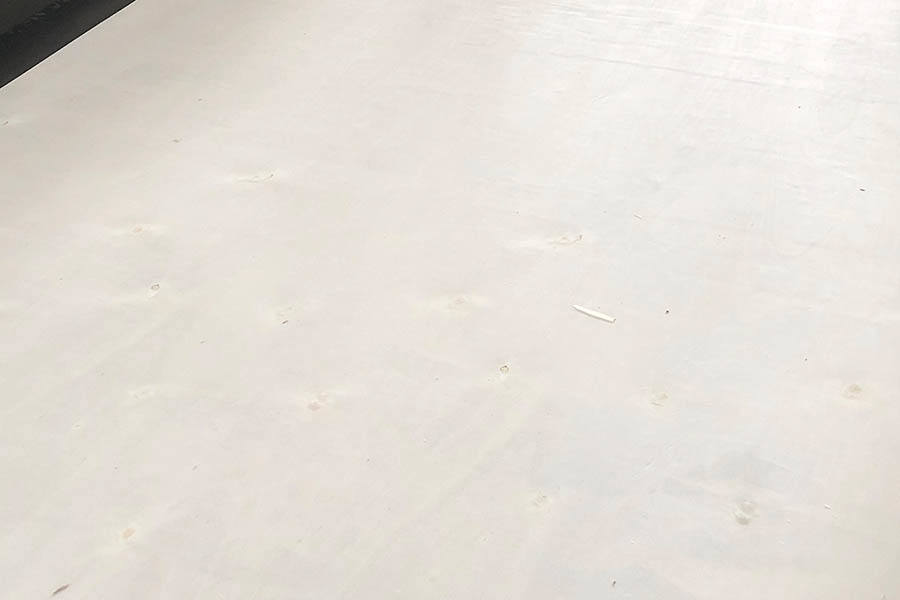 Bleached poplar packaging board