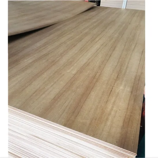 Hot-Selling Natural Veneer Commercial Plywood Teak/Walnut/Ash