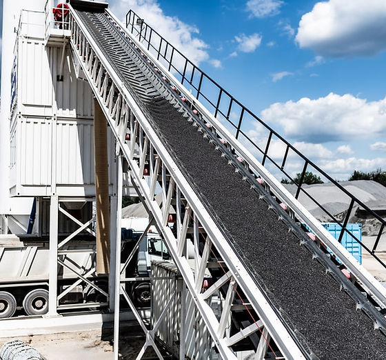 FLAME RETARDANT CONVEYOR BELTS OF TEXTILE CONSTRUCTION FOR GENERAL USE