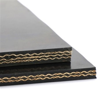 IMPACT RESISTANT SOLID WOVEN CONVEYOR BELTS