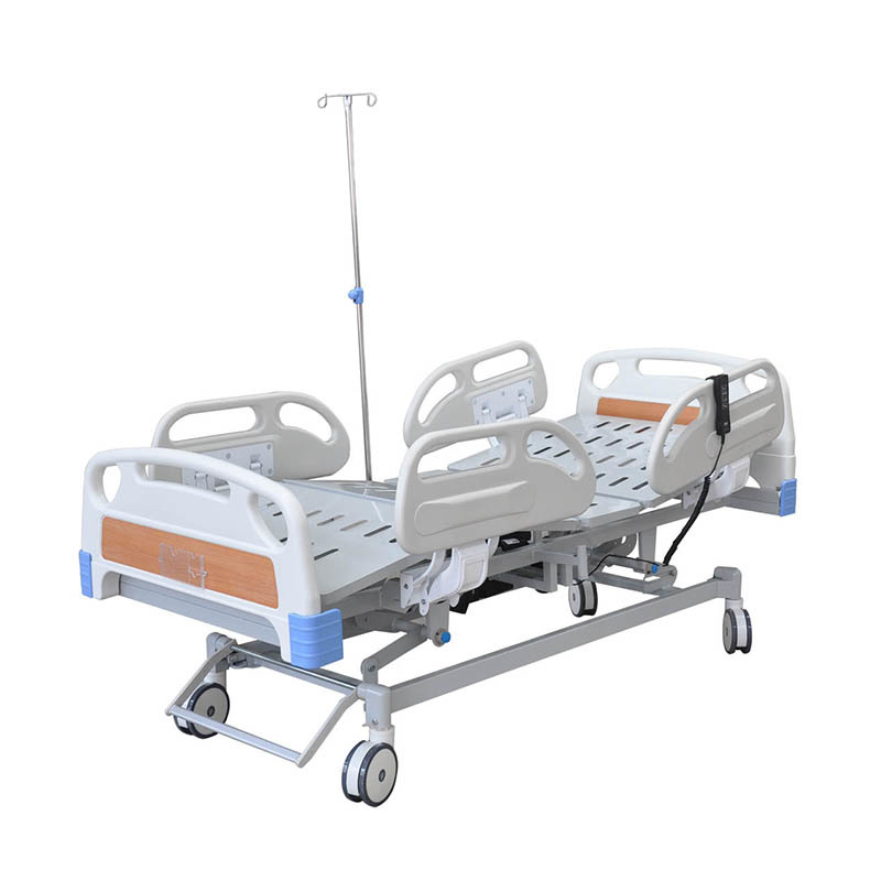 AB-E502  5 function electric intensive care bed  Specification: