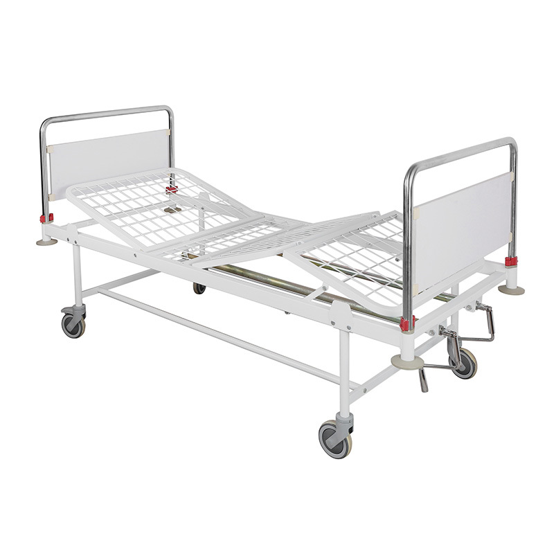 AB-M202  2 function manual bed with 2 crank