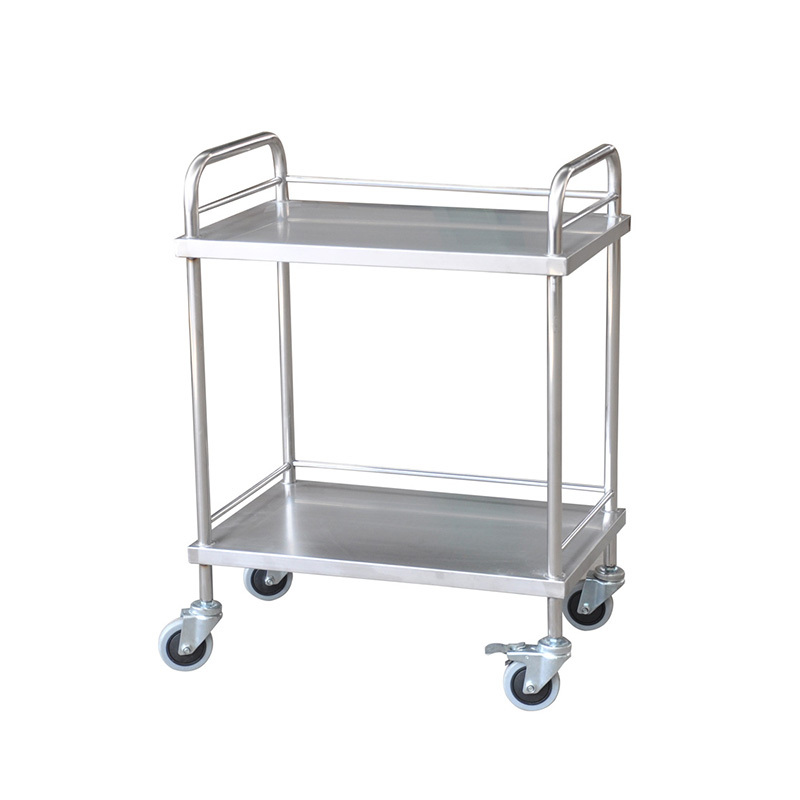 AT-S01  S.S Instrument Trolley with 2 layers