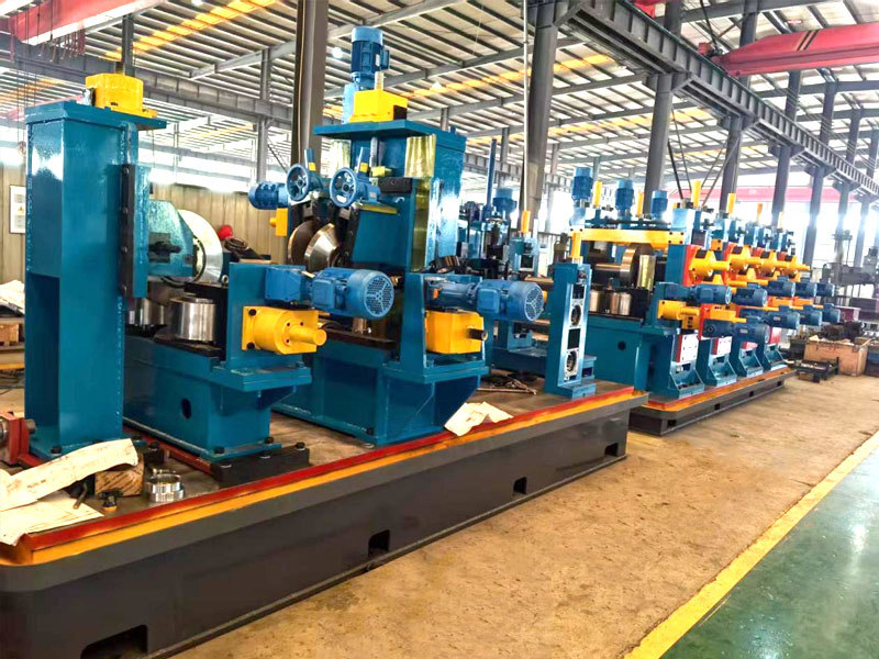 Galvanized pipe machine, galvanized square pipe machine