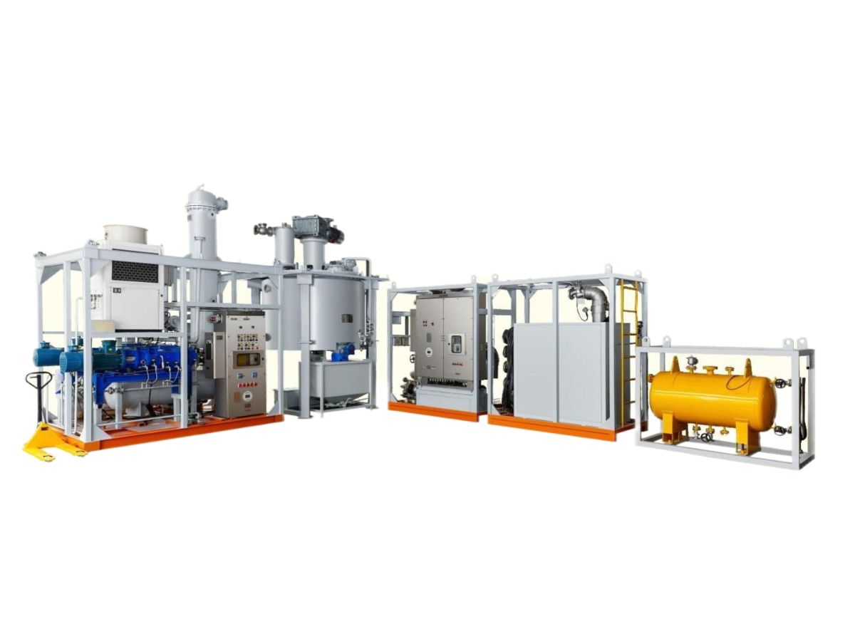 Oil-containing solid waste sludge drying equipment