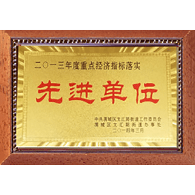 先進(jìn)單位