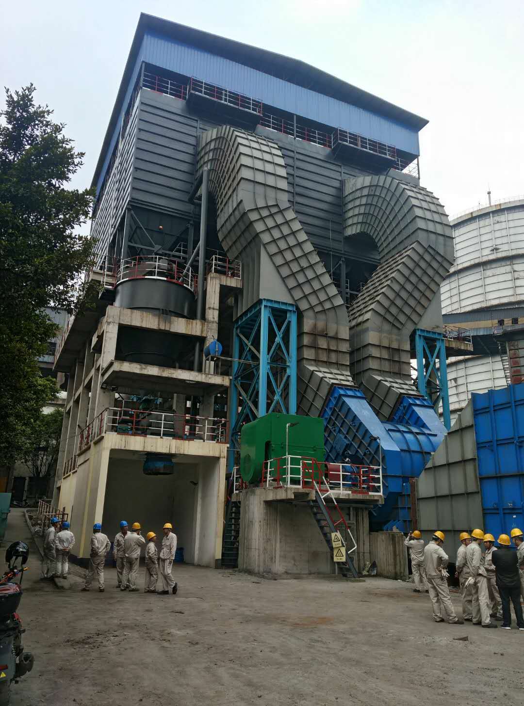 韶關(guān)鋼鐵7號高爐礦槽LLP19000m2長袋低壓脈沖除塵器