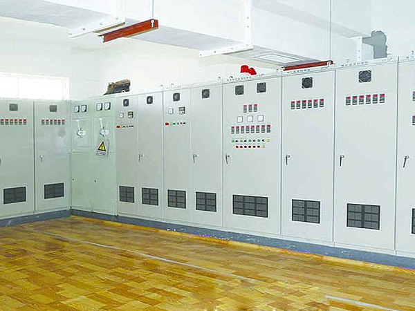 Main control room for the production of polyester industrial filament Main control room for the production of polyester industrial filament
