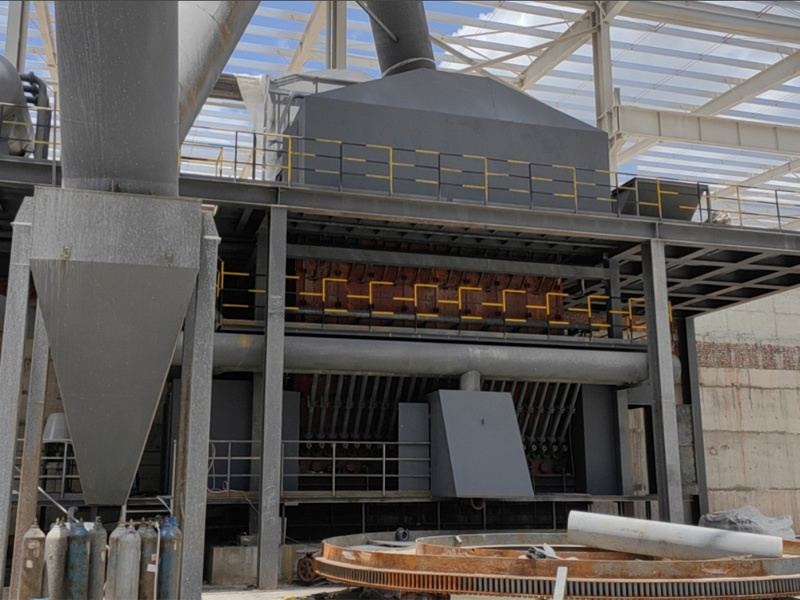 Regenerated lead enriched oxygen side blowing furnace and kiln equipment