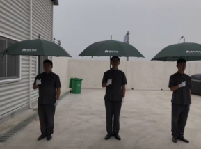 塑造完美形象 香梅保安打造最強(qiáng)團(tuán)隊(duì)