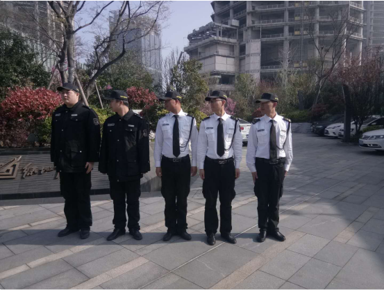 香梅保安日常訓(xùn)練--寧波綠地中心