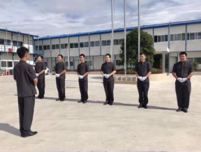 塑造完美形象 香梅保安打造最強(qiáng)團(tuán)隊(duì)