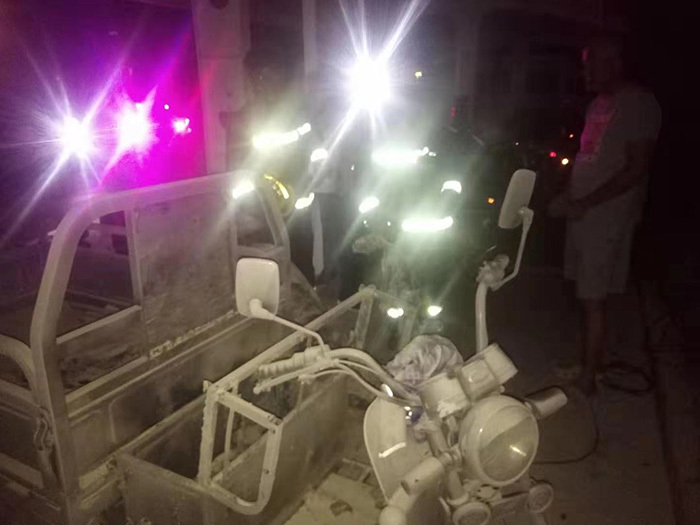 電瓶車起火事件