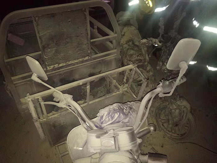 電瓶車起火事件