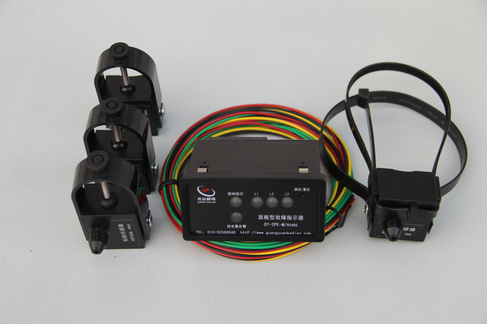 面板型接地短路故障指示器GY-2PE-M(RS485)