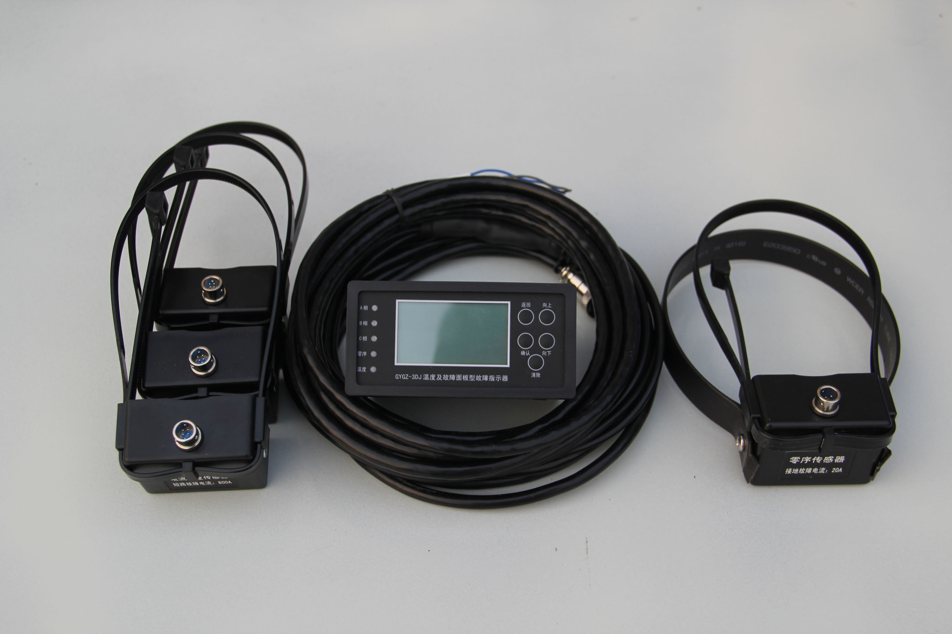 温度及故障面板型故障指示器GYGZ-3DJ（DC)