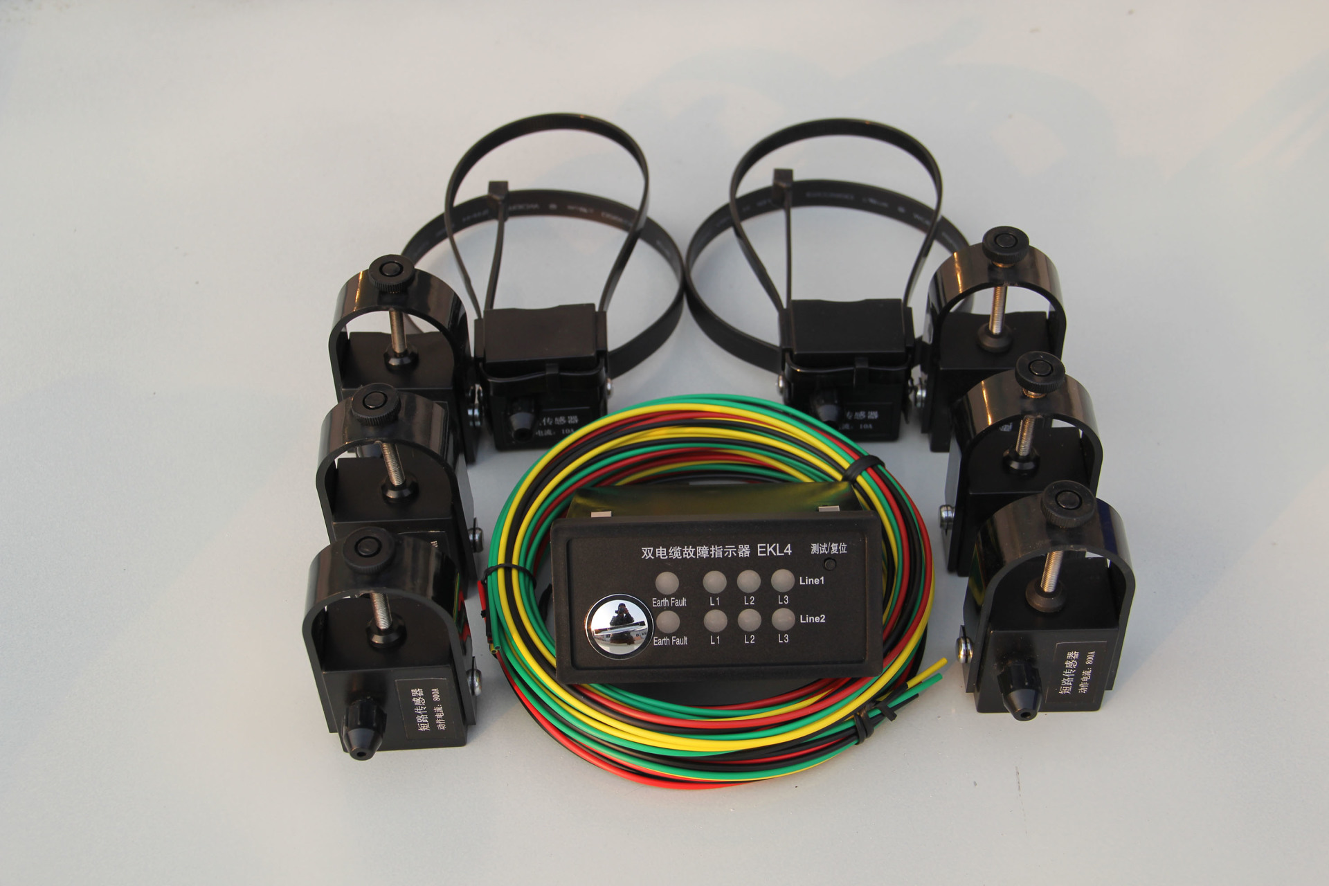 双电缆RS485面板型故障指示器EKL4