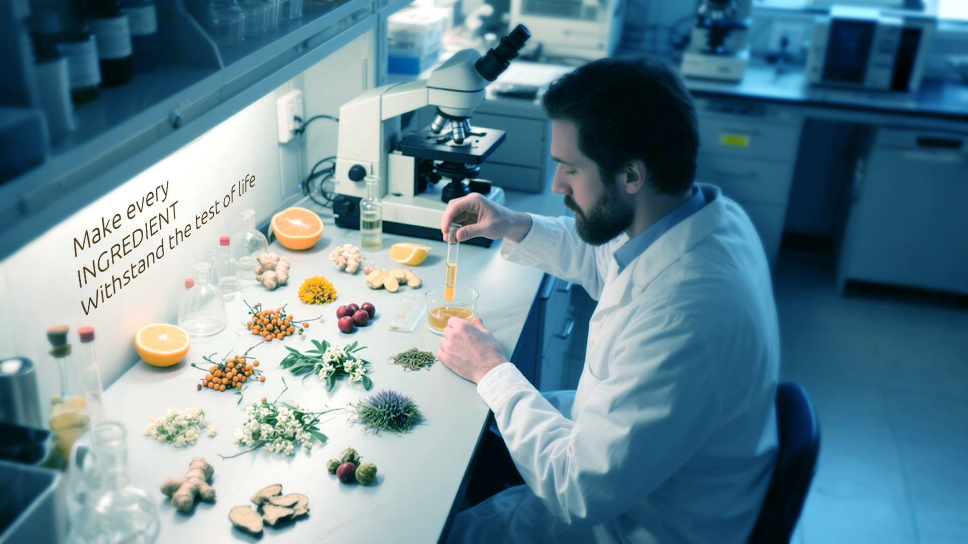 Make every ingredient withstand the test of life