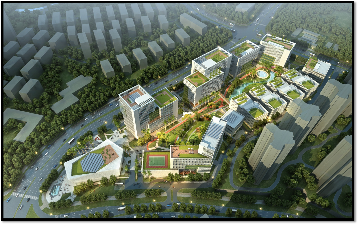 廣州分公司中標(biāo)ZSCN-A3-2地塊辦公、商業(yè)園區(qū)項(xiàng)目設(shè)計(jì)施工總承包ＥＰＣ項(xiàng)目幕墻工程