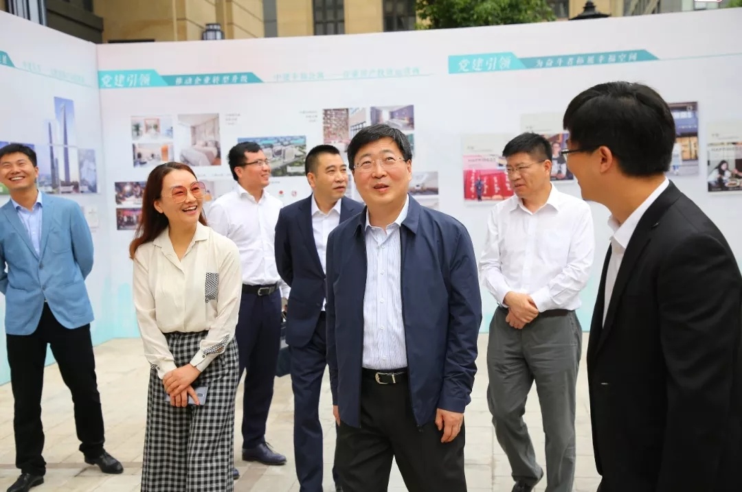 中建集团党组成员、副总经理赵晓江赴中建幸福公寓项目开展基层党组织建设专项调研