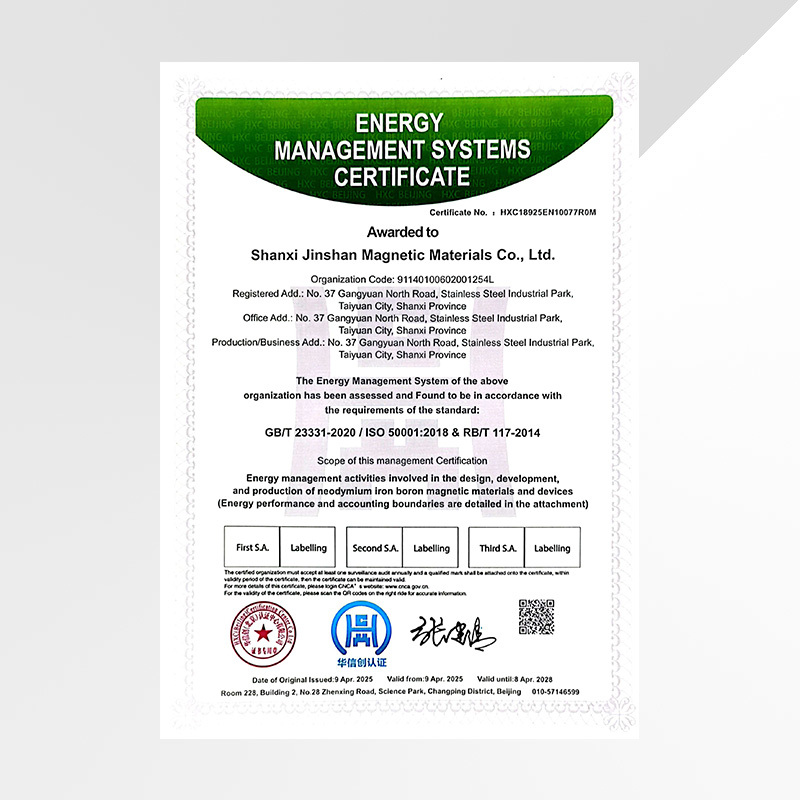Energy Management System Certification Energy Management System Certification