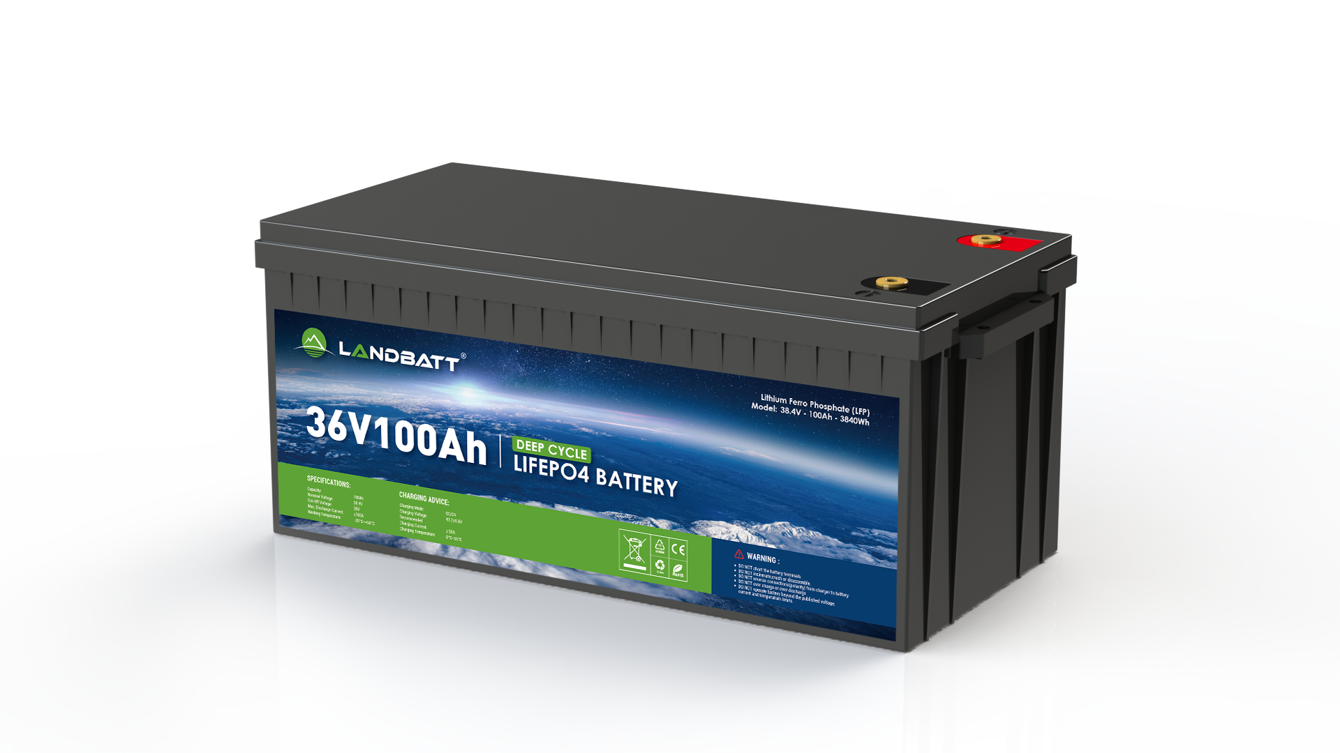 36V100Ah Deep Cycle Lithium Battery 36V100Ah Deep Cycle Lithium Battery