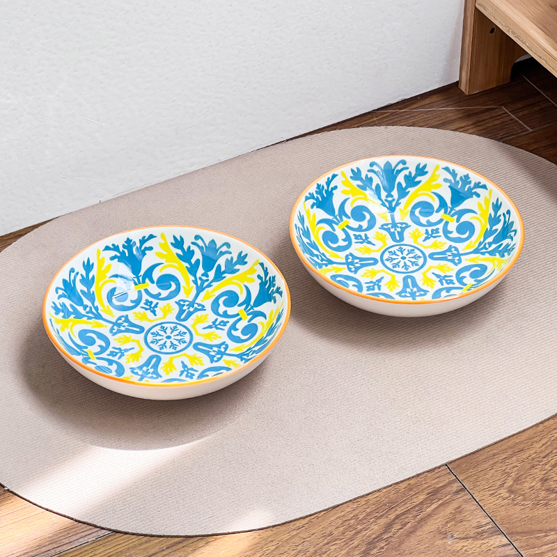 Bohemian pet plate