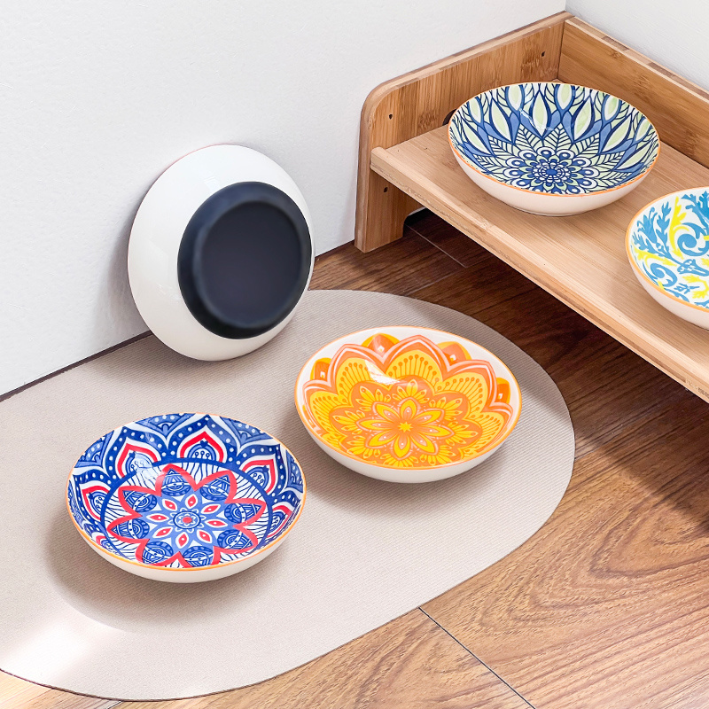 Bohemian pet plate