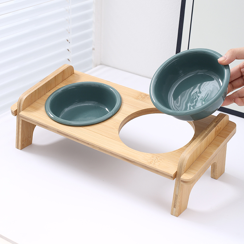 Reverse Mouth Bowl + Arch Bridge Double Hole Bamboo Frame