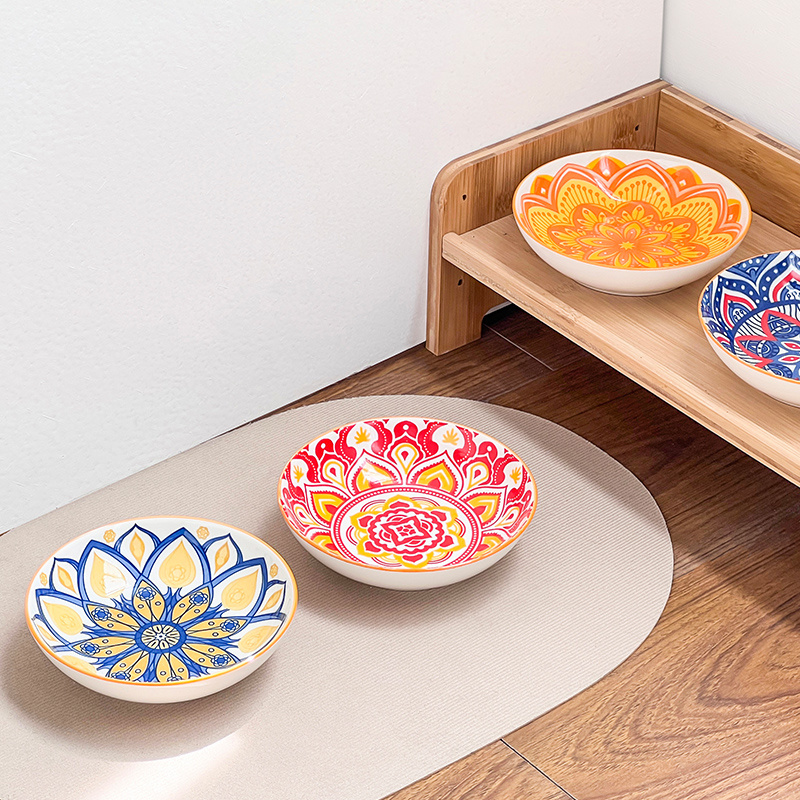 Bohemian pet plate