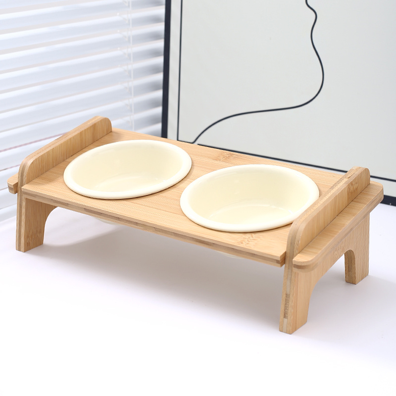 Reverse Mouth Bowl + Arch Bridge Double Hole Bamboo Frame