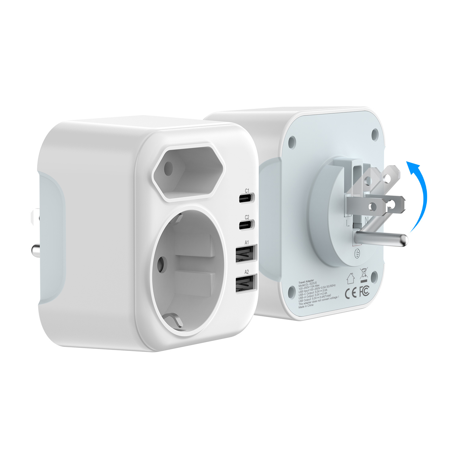 US Single Turn Socket