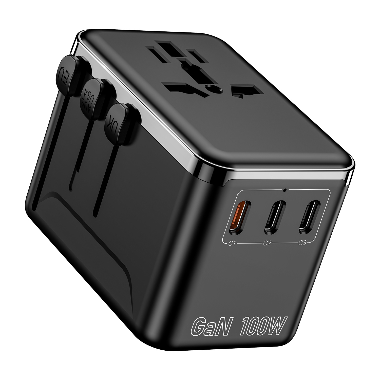 100W
