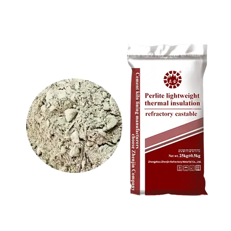 Perlite lightweight thermal insulation castable