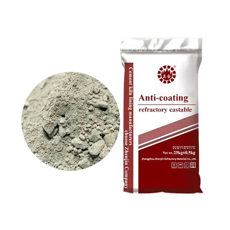 Anti-coating castable