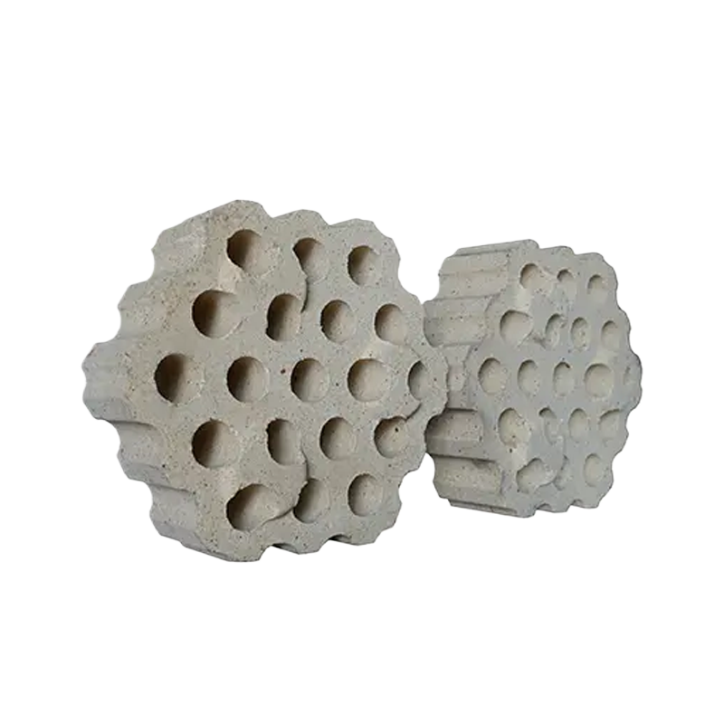Low creep high alumina brick