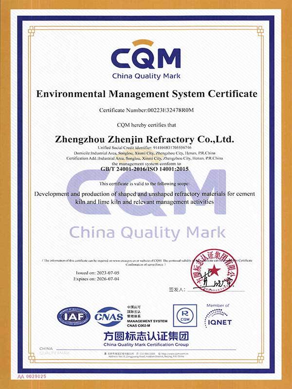 Certificate in Environmental Management Certificate in Environmental Management