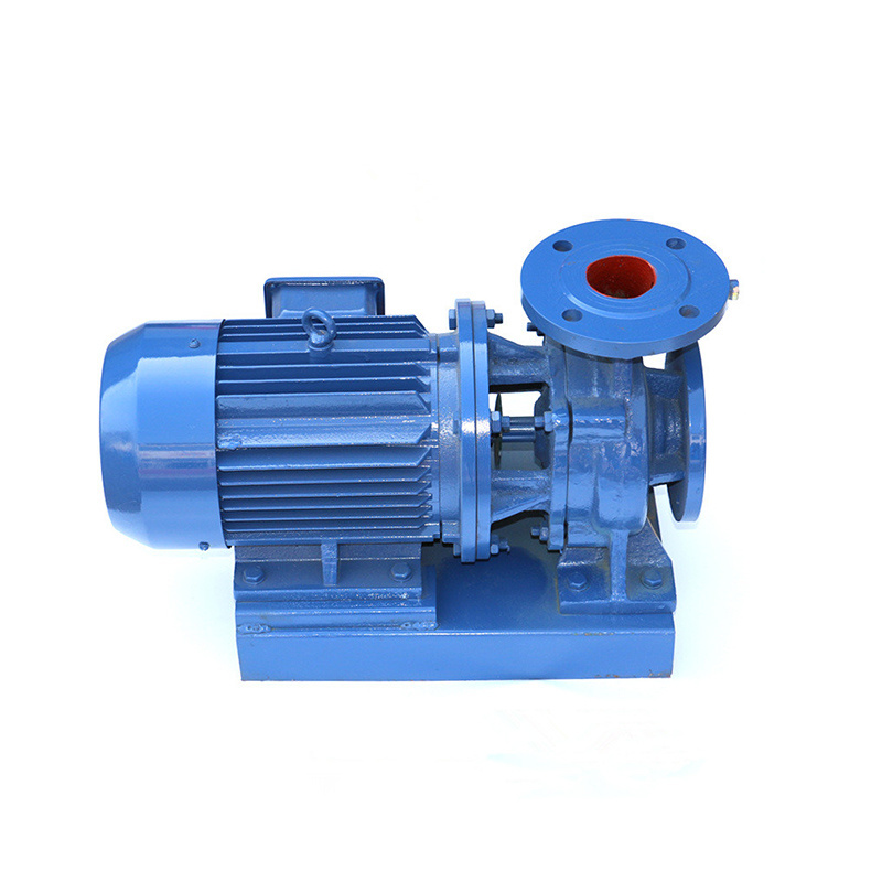 Horizontal pipeline pump
