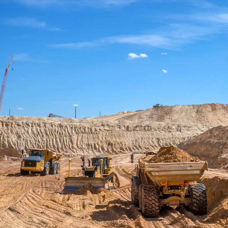 Mineração de areia Mineração de areia