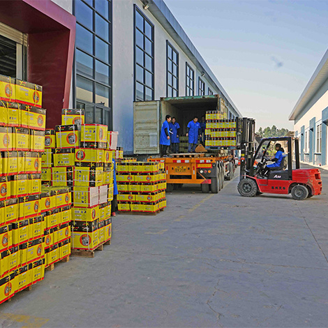 Loading into container