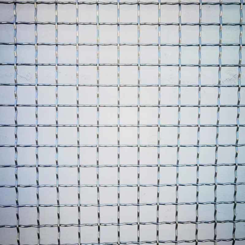 Crimped wire mesh
