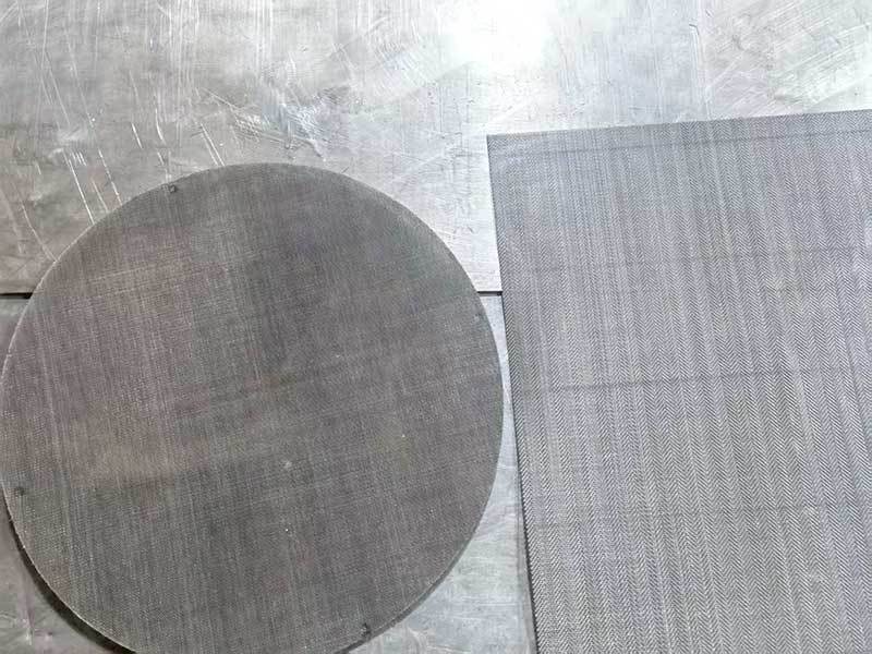 Black Wire Cloth Filter Disc