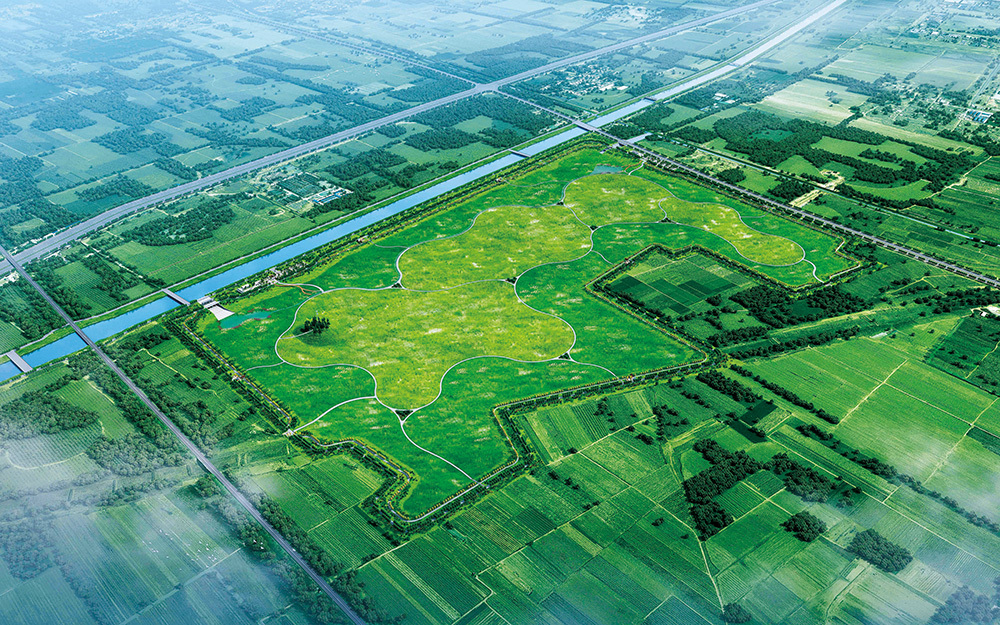 北京大興國際機場滯洪濕地工程 北京大興國際機場滯洪濕地工程