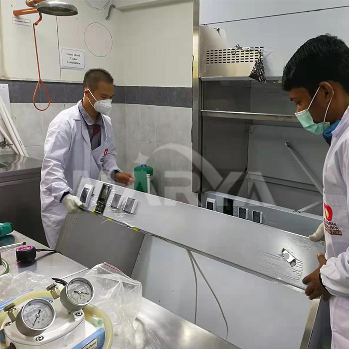 Proyecto de Sala Blanca en Pakistán