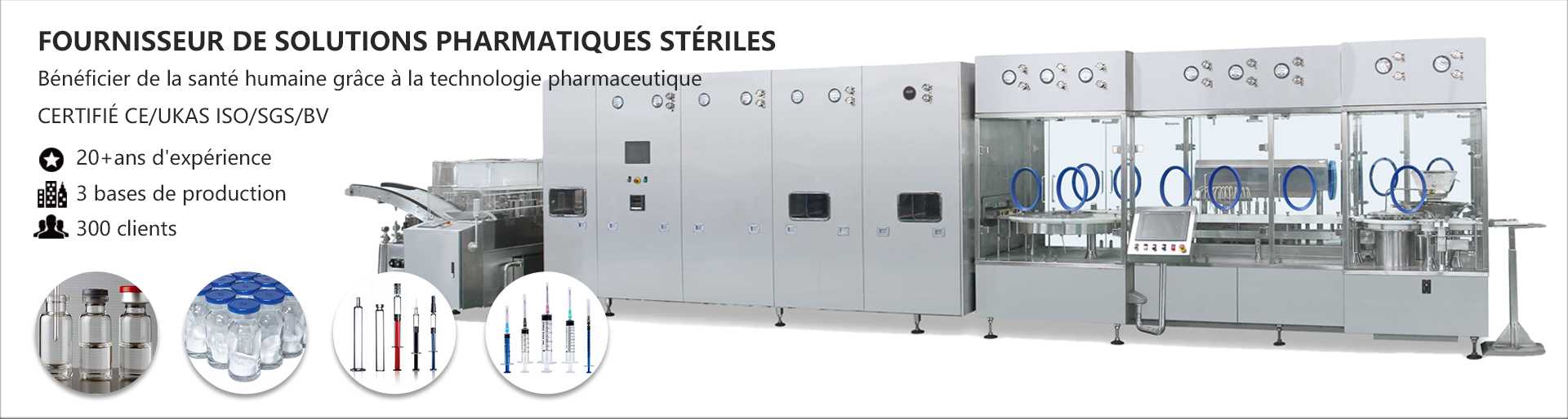 Fournisseur de solutions de machines de remplissage pharmaceutiques - Équipement de remplissage de liquides pharmaceutiques