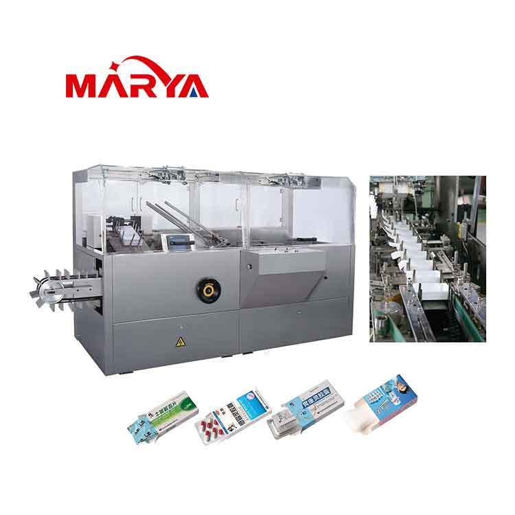 Máquina automática de cartón continuo de alta velocidad para tubos/blísteres/botellas Máquina automática de cartón continuo de alta velocidad para tubos/blísteres/botellas