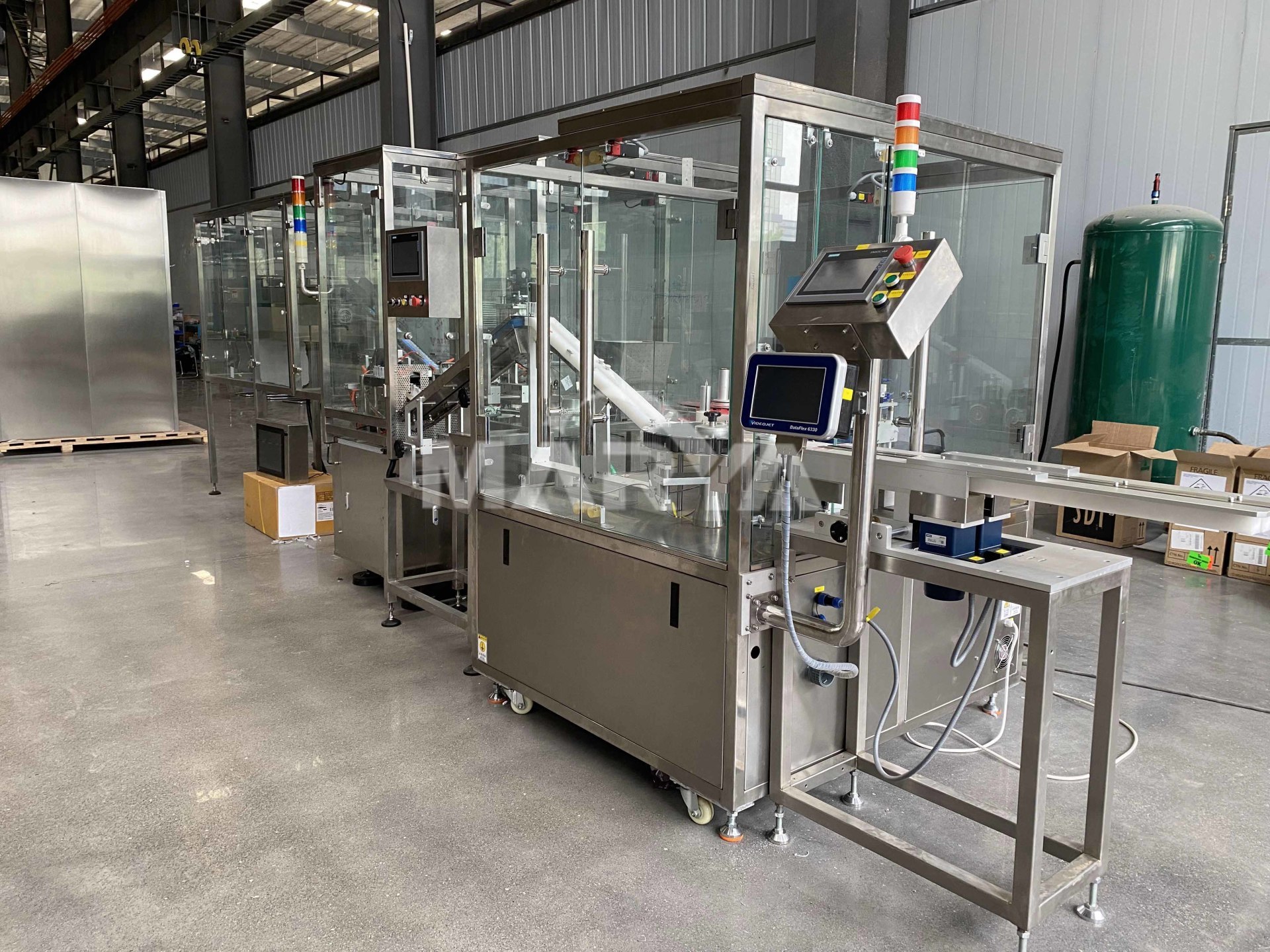 Proyecto de máquina de llenado de jeringas prellenadas en Australia