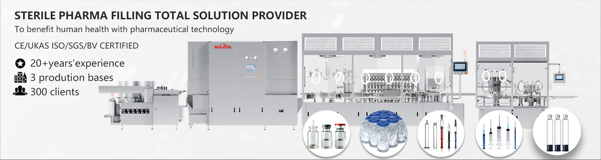 Sterile pharma filling total solution provider