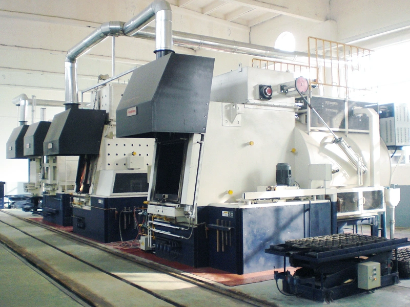 Heat treatment workshop scene