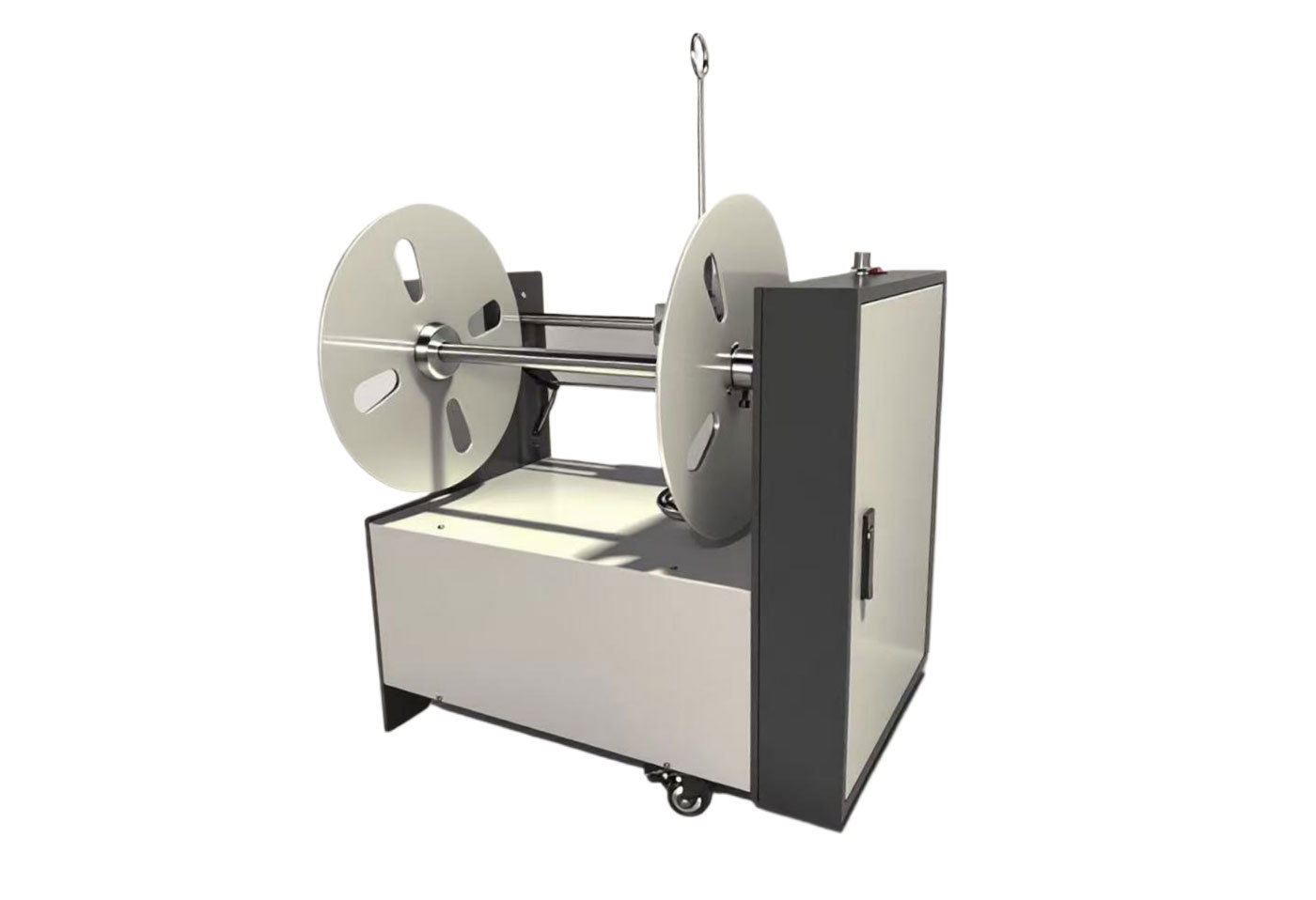 Edge winding device